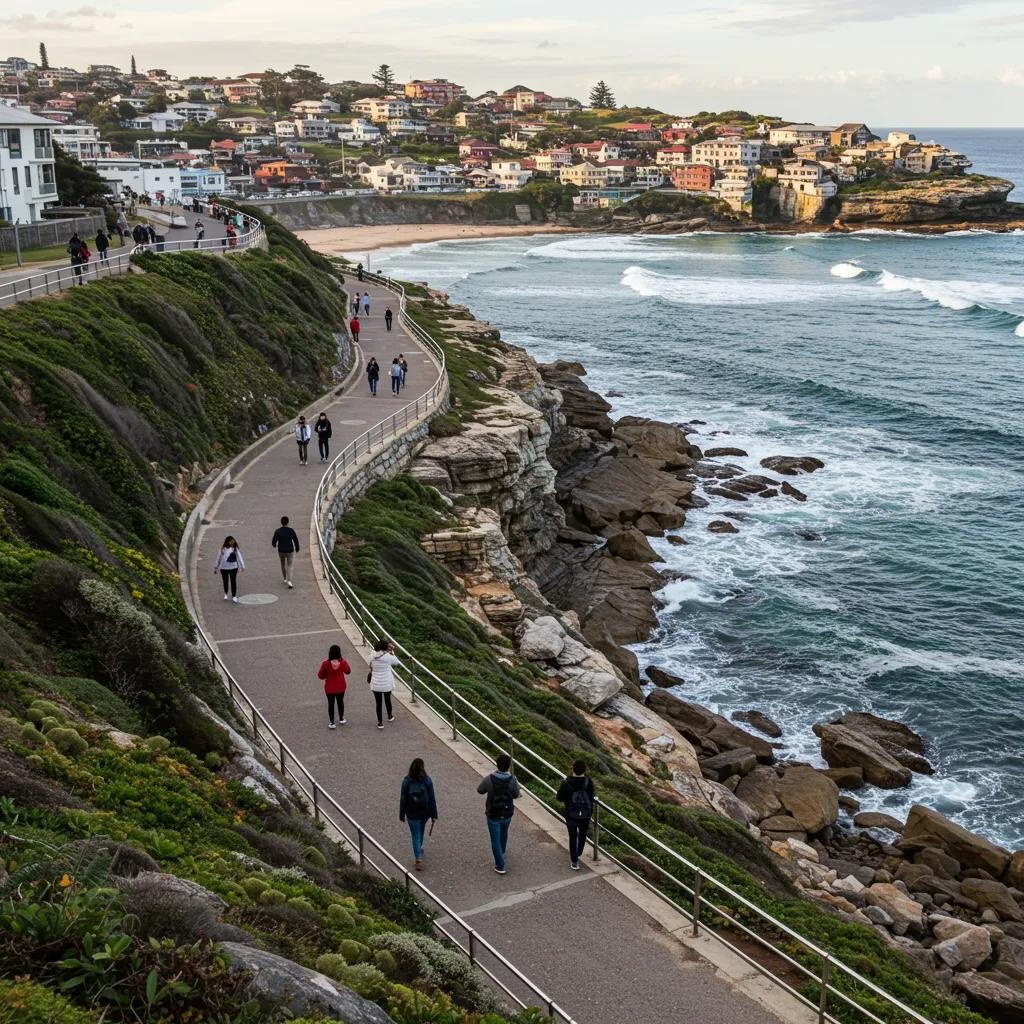 Bondi Coastal Walk with scenic cliffs, ocean views, and art installations Bondi Coastal Walk: Scenic Views